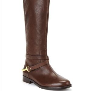 Ralph Lauren Jenny Brown Tall Riding Boots